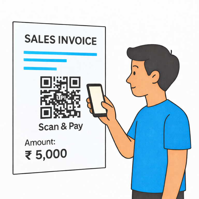 Generating a UPI QR Code in Frappe Using Python - Cover Image